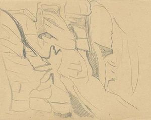 Nicholas Roerich - Sketch of landscape 18
