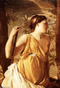 Nicolas Poussin - The Inspiration of the Poet (detail)