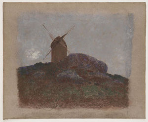 Odilon Redon - Windmill