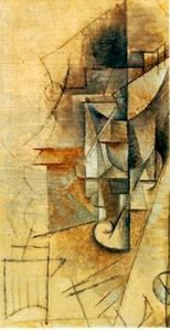 Pablo Picasso - Bottle of wine 1