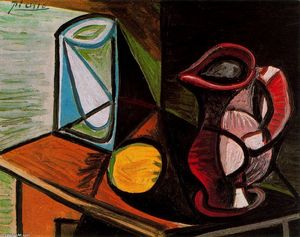 Pablo Picasso - Copa y jarra