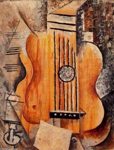 Pablo Picasso - Guitarra --J-aime Eva--