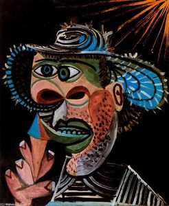 Pablo Picasso - Hombre con helado de cucurucho