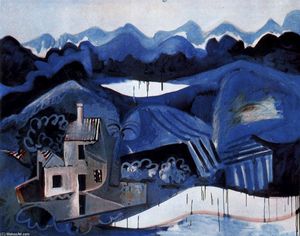 Pablo Picasso - Landscape in Mougins