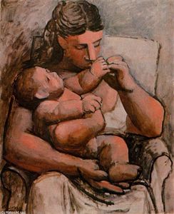 Pablo Picasso - Mother and Child 1