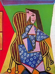 Pablo Picasso - Mujer sentada en un sillón