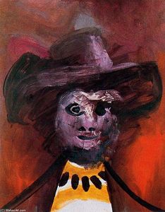 Pablo Picasso - Portrait of a man in hat