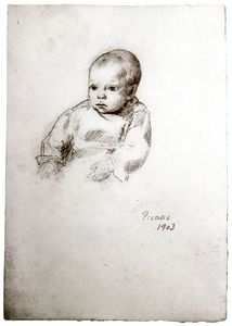 Pablo Picasso - Portrait of the son of Pere Romeu