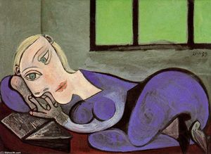 Pablo Picasso - Reading woman (Marie-Thérèse Walter)
