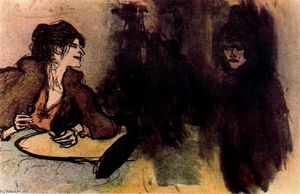 Pablo Picasso - Two woman figures