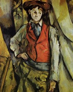 Paul Cezanne - Boy in a Red Vest 1