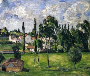 Paul Cezanne - Landscape with a Canal