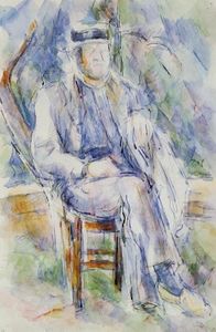 Paul Cezanne - Peasant in a Straw Hat