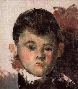 Paul Cezanne - Portrait of the Artist's Son (unfinished)