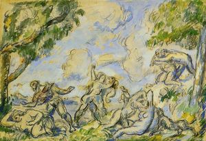 Paul Cezanne - The Battle of Love
