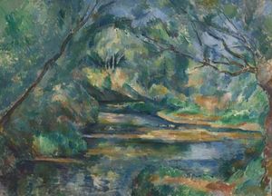 Paul Cezanne - The Brook