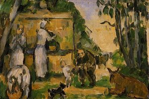 Paul Cezanne - The Fountain 1