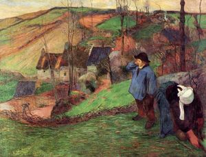 Paul Gauguin - Little Breton Shepherd