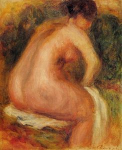 Pierre-Auguste Renoir - Seated Female Nude