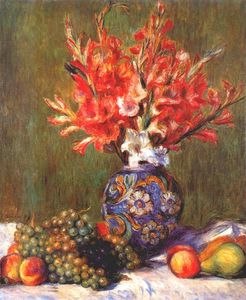 Pierre-Auguste Renoir - Still Life Flowers and Fruit