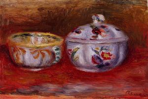 Pierre-Auguste Renoir - Still Life with Fruit Bowl