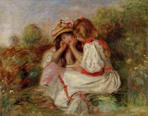 Pierre-Auguste Renoir - Two Little Girls
