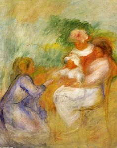 Pierre-Auguste Renoir - Women and Child