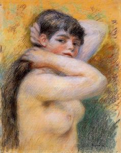 Pierre-Auguste Renoir - Young Woman at Her Toilette