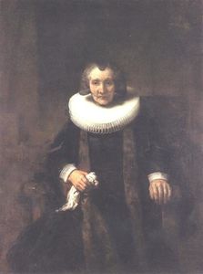 Rembrandt Van Rijn - Portrait of Margherita de Geer, Wife of Jacob Trip