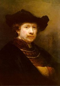 Rembrandt Van Rijn - Portrait Of The Artist In A Flat Cap