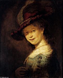 Rembrandt Van Rijn - Saskia Laughing
