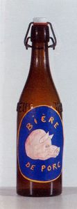Rene Magritte - Bottle with label