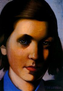 Tamara De Lempicka - Portrait de jeune fille