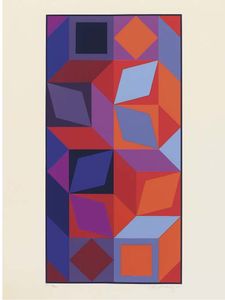 Victor Vasarely - Abstract 14