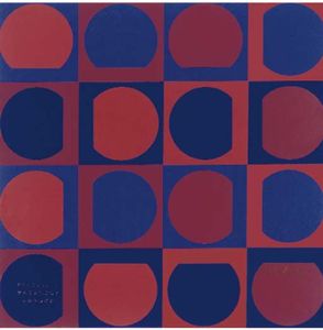Victor Vasarely - Abstract Composition 14