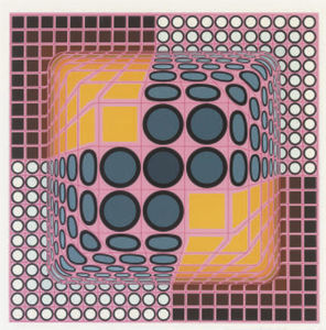 Victor Vasarely - Untitled 8