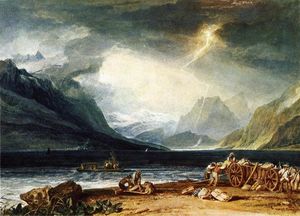 William Turner - The Lake of Thun, Switzerland