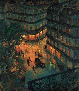 Konstantin Alekseyevich Korovin - Paris by Night 2
