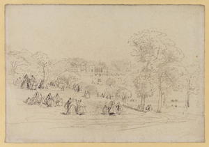 David Cox - Landscape With A View Of Kenwood House