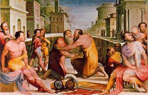 Domenico Di Pace Beccafumi - Reconciliation of Lepidus and Flacco