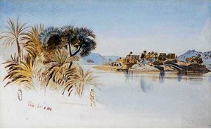 Edward Lear - View Of Philae