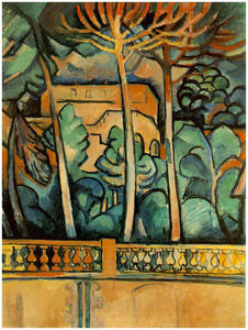 Georges Braque - Terrace Of Hotel Mistral