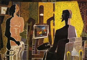 Georges Braque - The Painter and His Model