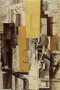 Georges Braque - Violin And Glass 2