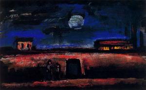 Georges Rouault - -... when the night came. The moon rose-