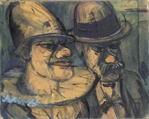 Georges Rouault - Circus characters and Mr. Poulot