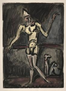 Georges Rouault - Circus. The Yellow Clown