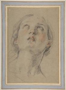 Reni Guido (Le Guide) - The Head of a Woman Looking Up