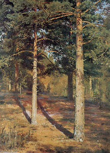Ivan Ivanovich Shishkin - The Sun­lit Pines