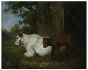 James Ward - Cow and Calf